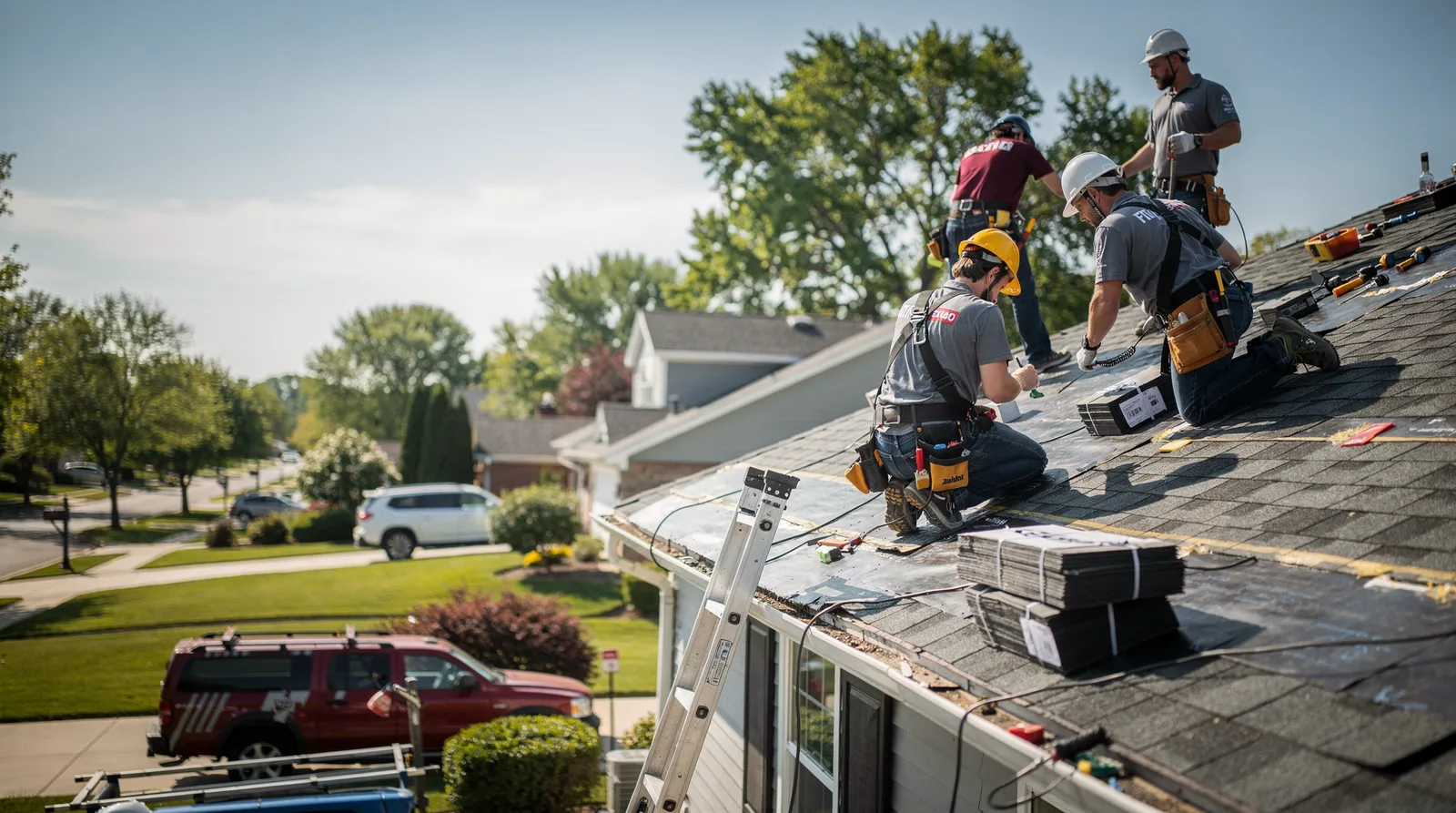 Roof Repair in Canton, IL around you